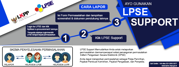 LPSE Support Detail